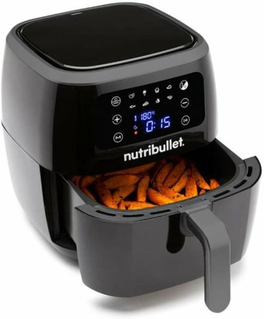 nutribullet Heissluftfritteuse 7L XXL-Luftfritteuse mit grosser Auswahl an Kochmodi, digitaler LED-T