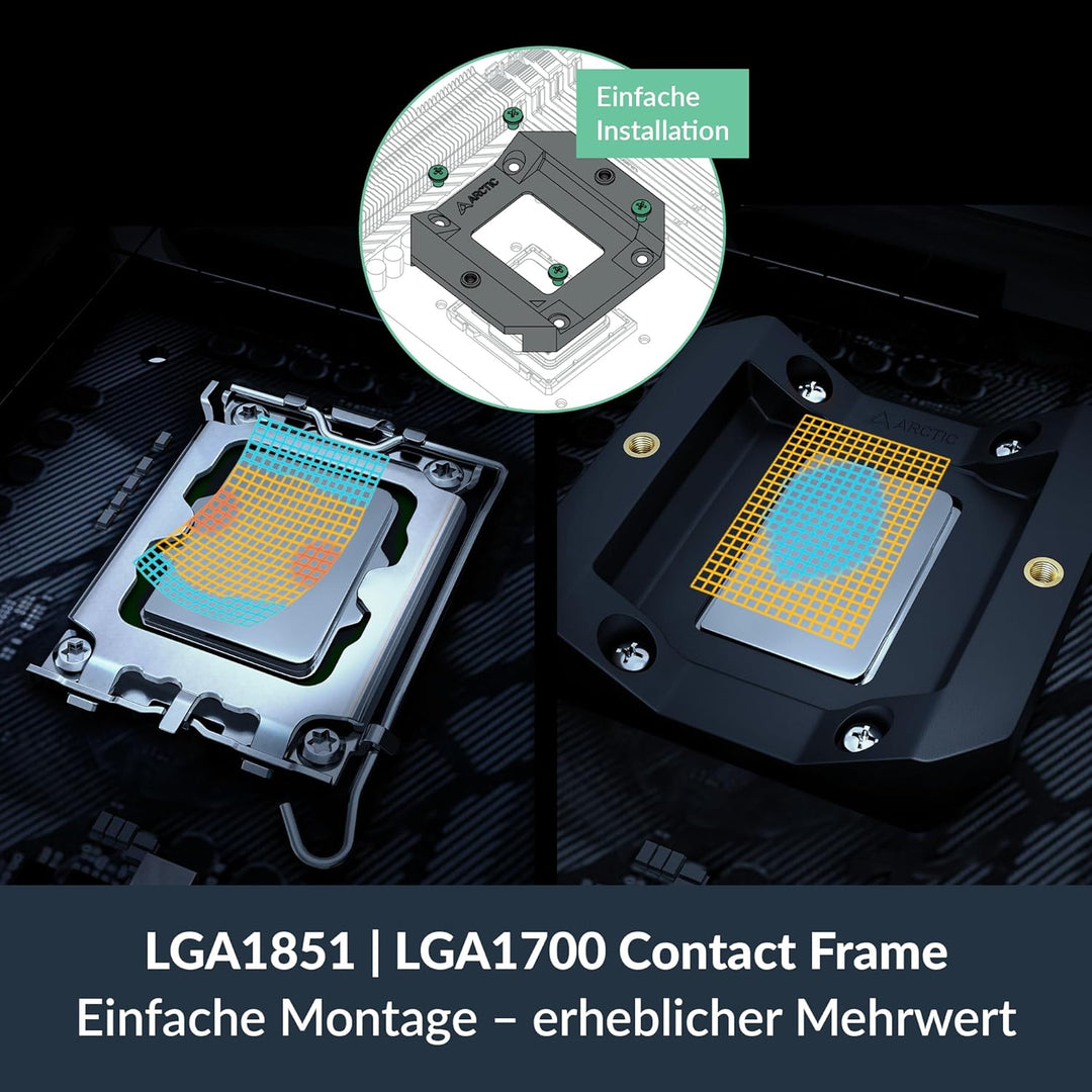 ARCTIC Freezer 36-S A-RGB - CPU Kühler mit ARGB Beleuchtung für Intel & AMD, Single-Tower, druckopti