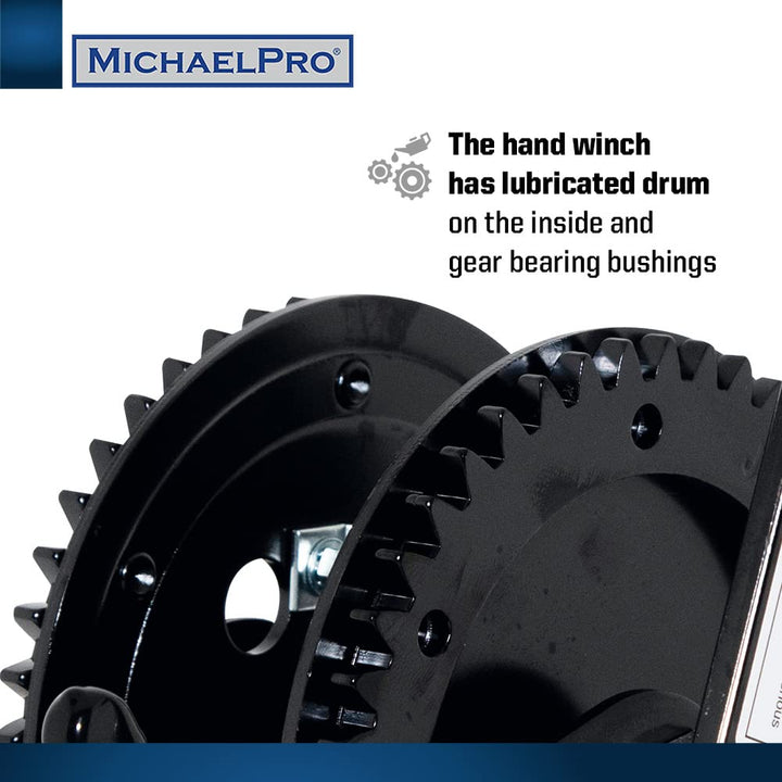 MichaelPro MP009059 Handseilwinde - 1500-kg Seilwinde