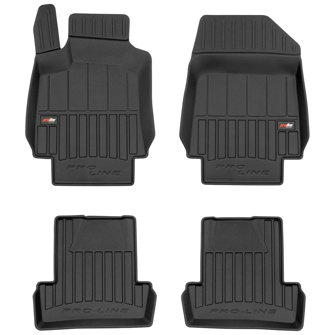 M MOTOS Gummimatten Auto Fussmatte passt für Renault Clio III 2005-2012 Verbessern Sie Ihren Reiseko