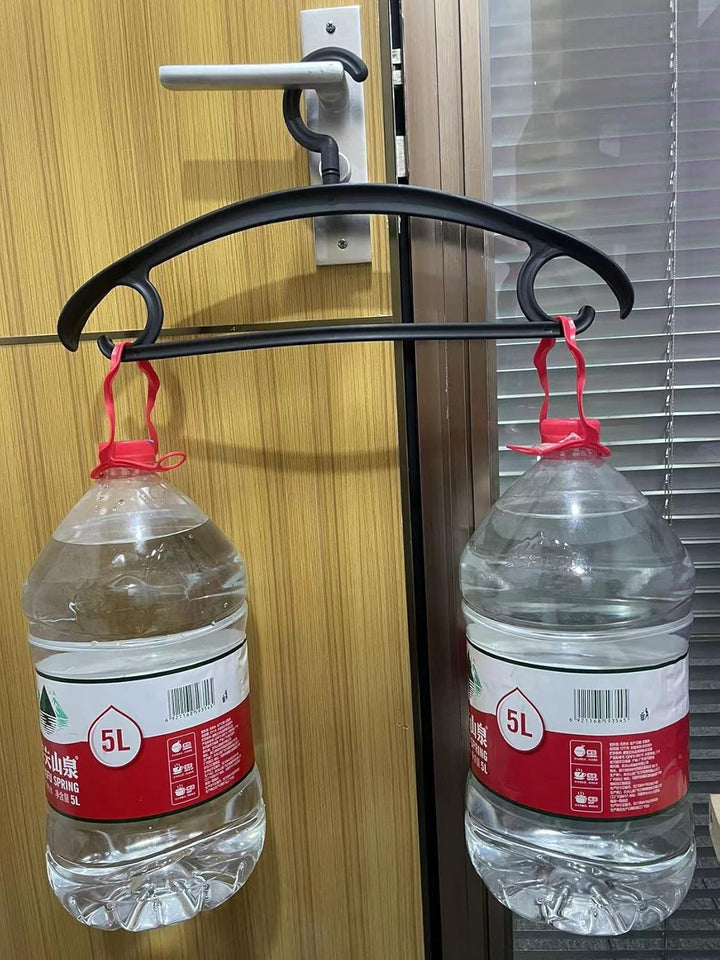 10 Stück robuste Kunststoff-Kleiderbügel 11,3 kg Kapazität Drehhaken breite Schulter rutschfest dick