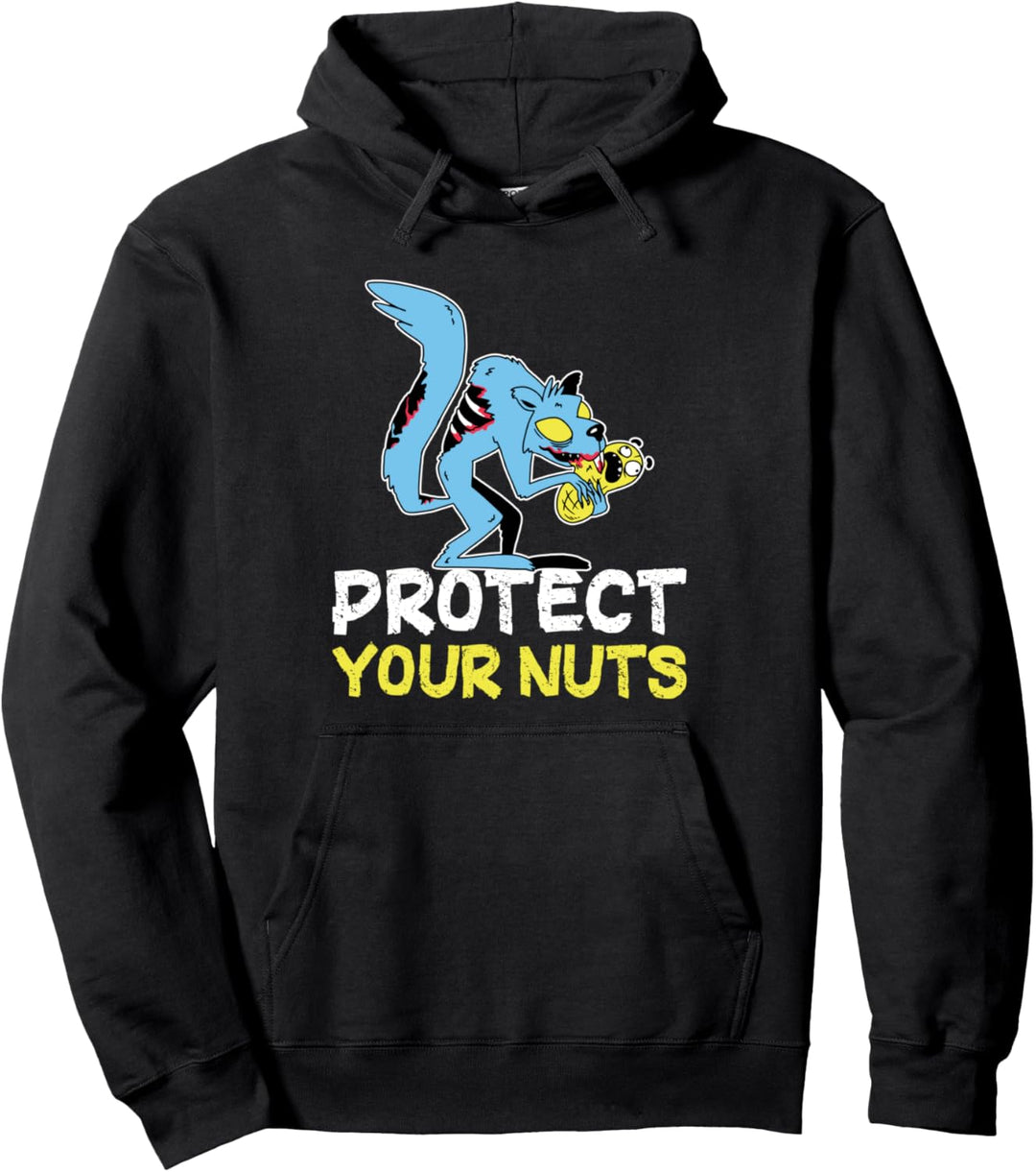 Protect Your Nuts Eichhörnchen Pullover Hoodie