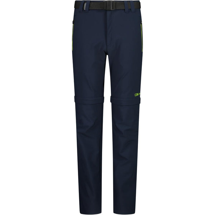 CMP Jungen Hose Zip Off Hose 92 B. Blau-limettengrün, 92 B. Blau-limettengrün