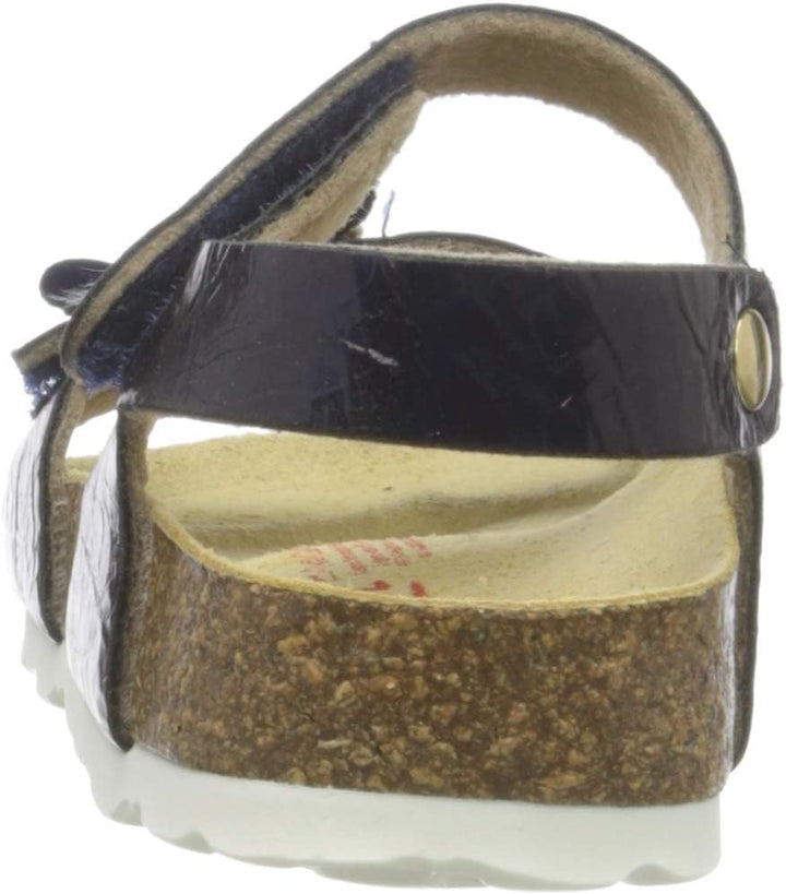 Superfit Mädchen Fussbettpantoffel Sandale 26 EU Blau 8000, 26 EU Blau 8000