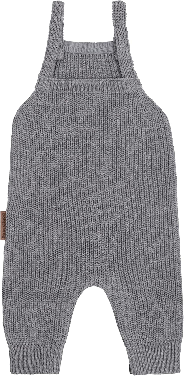 BO BABY'S ONLY - Latzhose Soul - Grau - 56-100% Bio-Baumwolle 56 Grau, 56 Grau