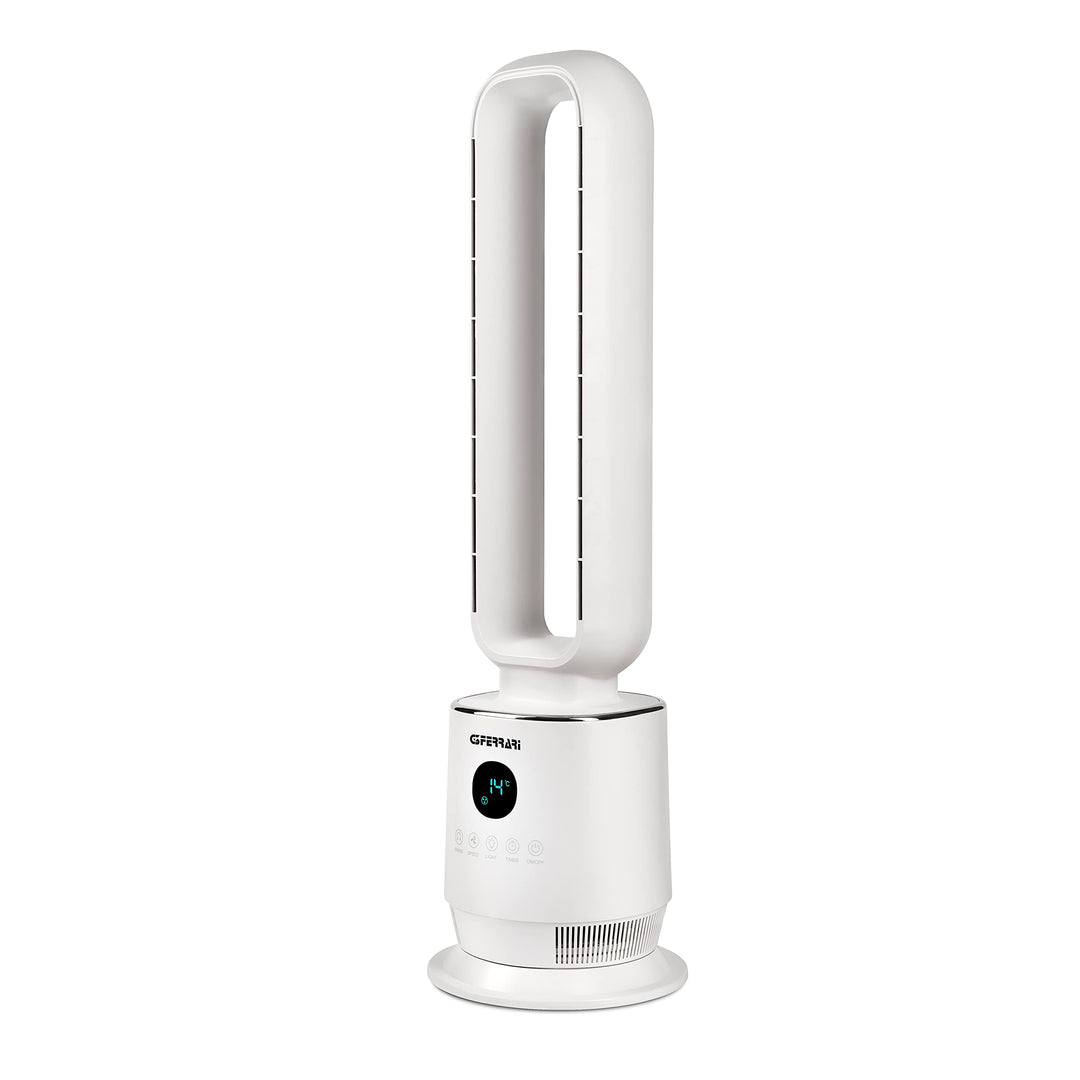 G3 Ferrari G50051 Ventilator ohne Flügel Wind Master, Eco, Bladeless, Weiss