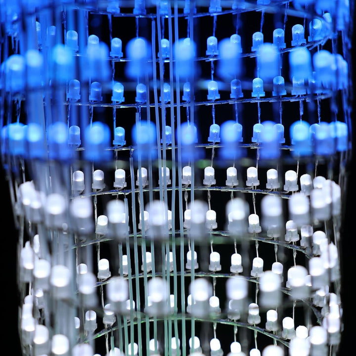 GZT-64D 1 Meter Led Canton Tower Modell DIY Elektronik Kit, LED Würfel Modell Handgemachtes Lötproje