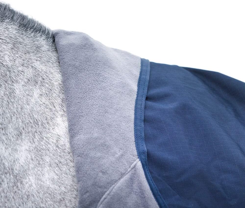 HORZE Avalanche Pro Weidedecke mit Fleece, 1200D, leichtes/mittleres Gewicht, Regendecke, Pferdedeck