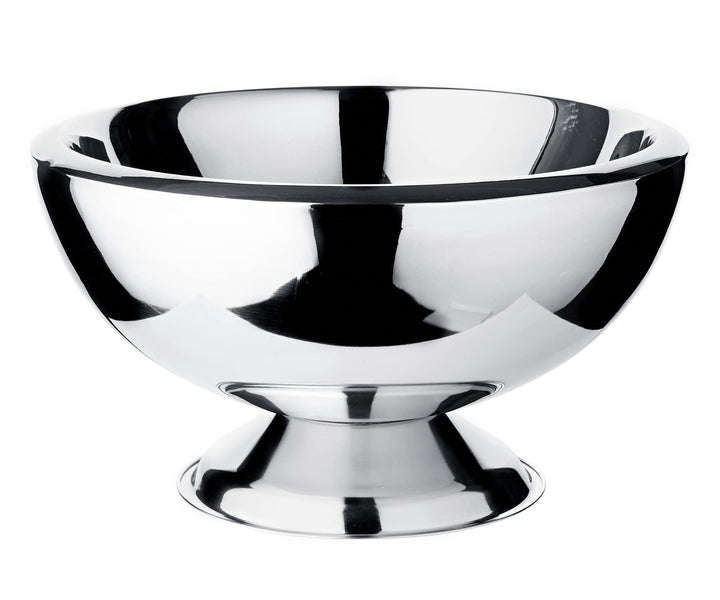 EDZARD Champagnerkühler Cadiz (Ø 43 cm, H 24 cm), Edelstahl hochglanzpoliert, doppelwandig, für 5 Fl