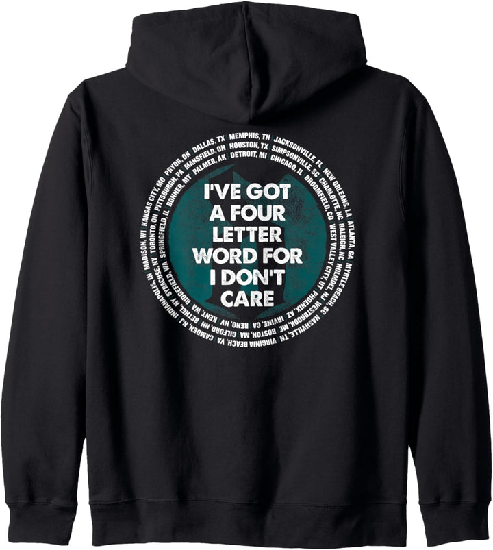Shinedown Kreis mit vier Buchstaben Kapuzenjacke
