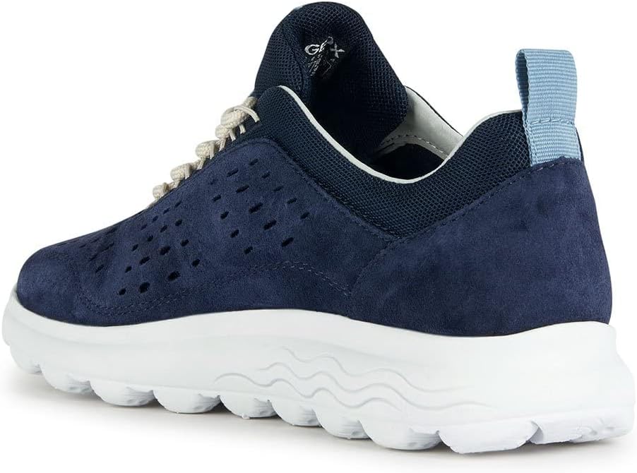 Geox Mädchen D Spherica Sneaker 40 EU Navy, 40 EU Navy