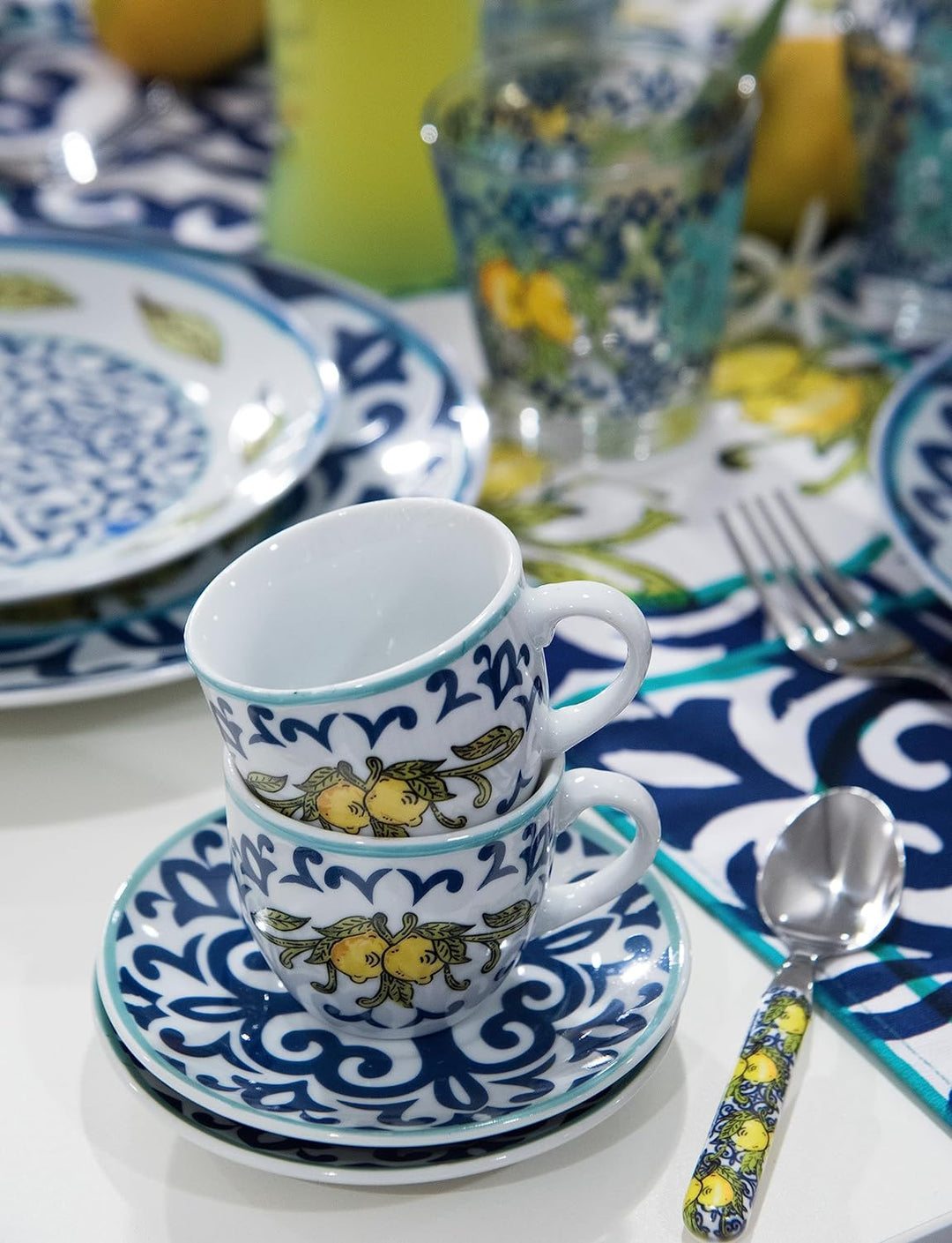 Excelsa Amalfi Besteck-Set, 24-teilig, Edelstahl 18/0, Amalfi