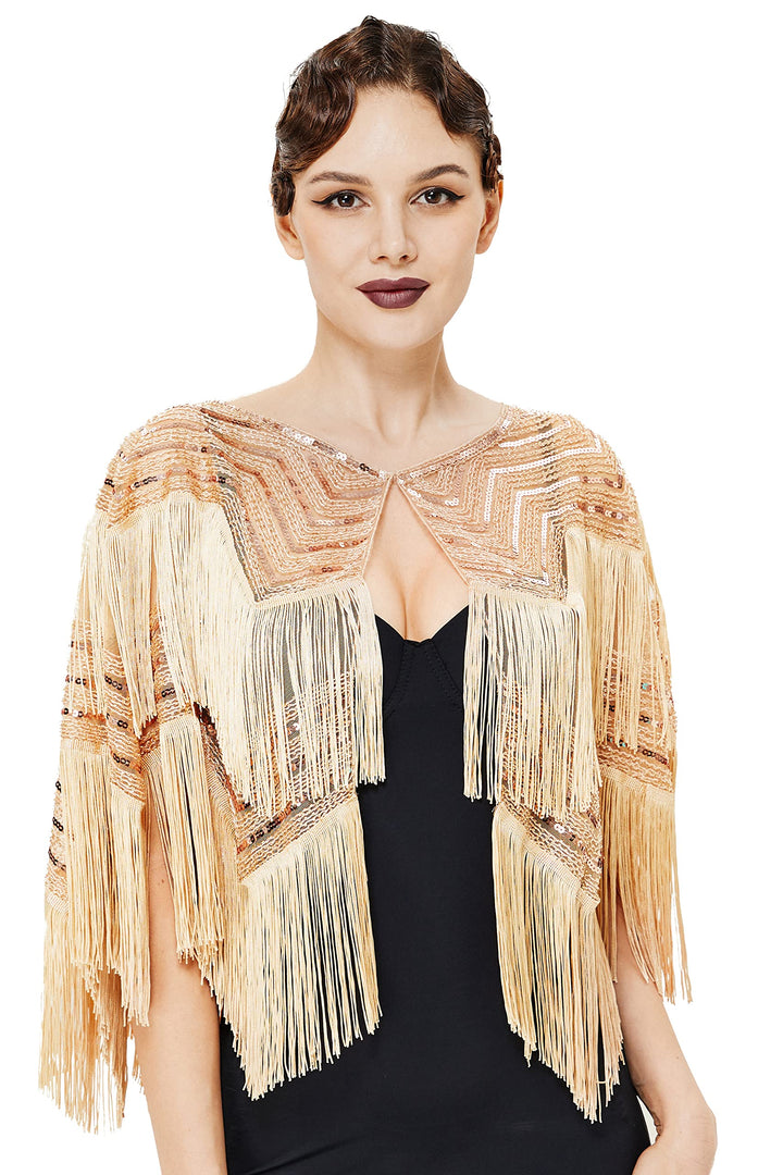 BABEYOND Damen Pashmina-Schal Einheitsgrösse Roségold, Einheitsgröße Roségold