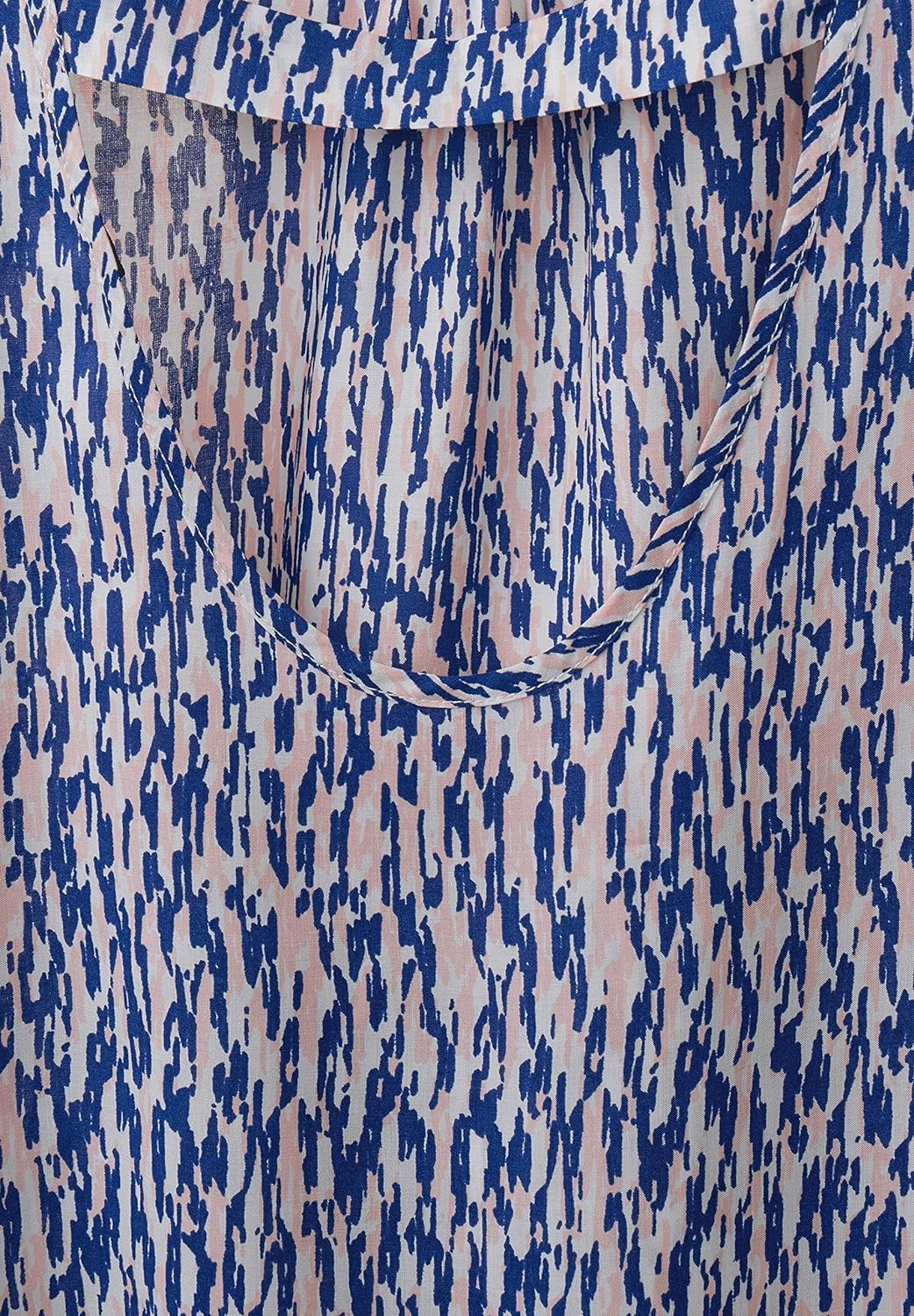 Street One Damen Shirt Artikel-Nr. 340533 Gr. 42 Farbe: Weiss/Dunkelblau/Rosa - EIN schönes Shirt fü