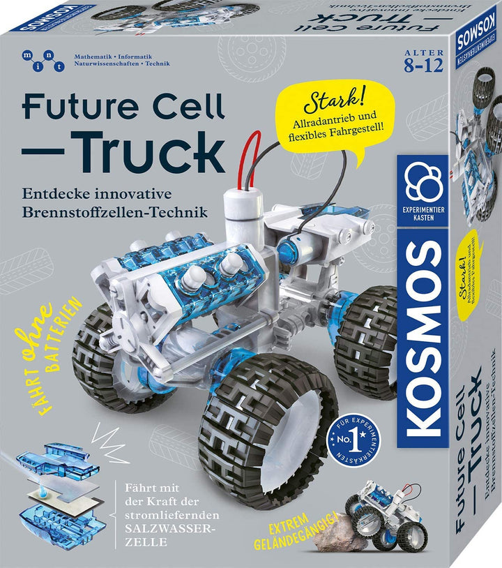 KOSMOS 620745 Future Cell-Truck, Entdecke Innovative Brennstoffzellen-Technik. Bausatz für Spielzeug