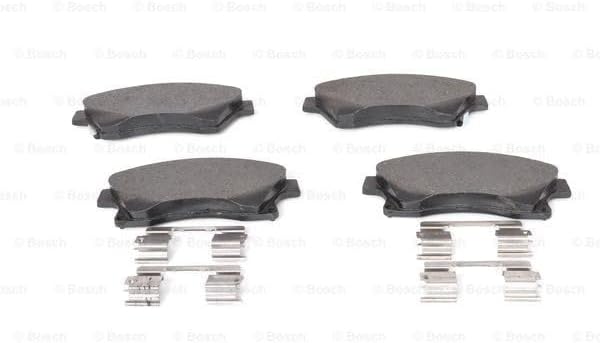 Bosch BP1355 Bremsbeläge - Vorderachse - ECE-R90 Zertifizierung - vier Bremsbeläge pro Set