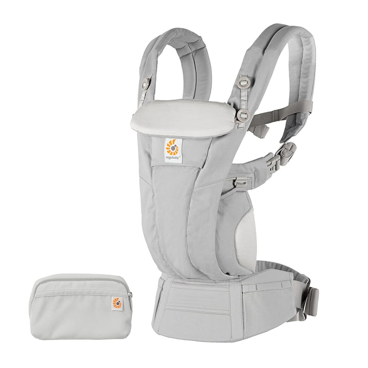 Ergobaby Omni Dream Babytrage für Neugeborene ab Geburt bis 20,4kg, 4 Positionen SoftTouch Cotton Er