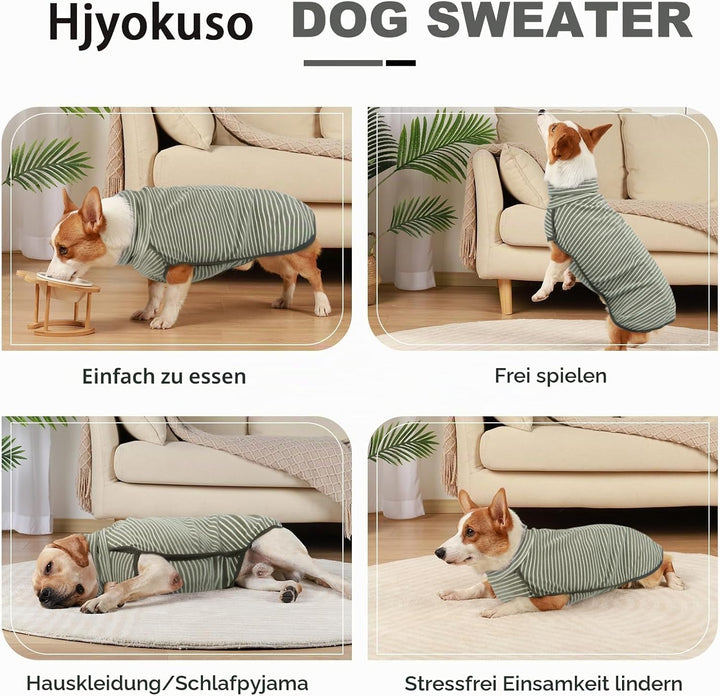 Hundepullover, Hundemantel Fleece, Pullover Hund, Hunde Pullover für kleine, mittelgrosse, grosse Hu