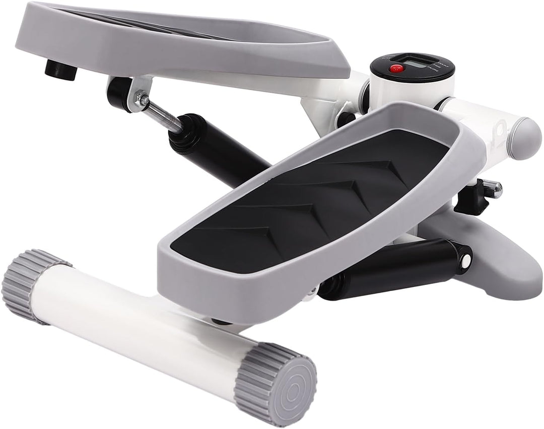 Stepper für Zuhause, Mini Stepper für Zuhause 150kg mit LED-Bildschirm, Up-Down Swing Stepper mit Wi