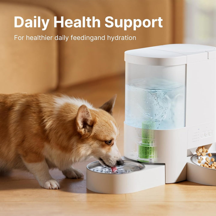 3er-Pack Ersatzfilter für Katzen-Trinkbrunnen – Kompatibel mit dem 2-in-1 Automatischen Katzenfütter
