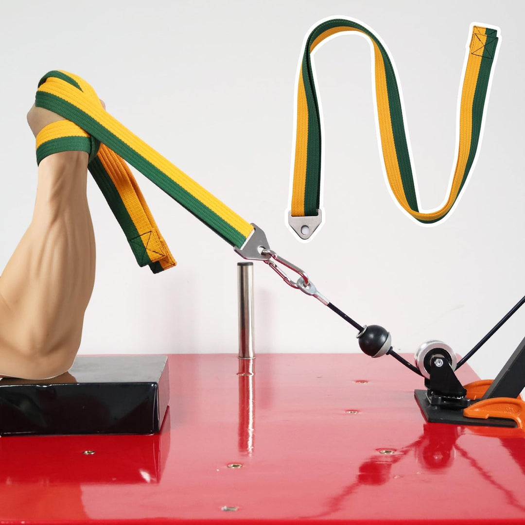 J Bryant Arm Wrestling Pronation Strap - 200cm strapazierfähiger, Rutschfester Gürtel mit Edelstahls