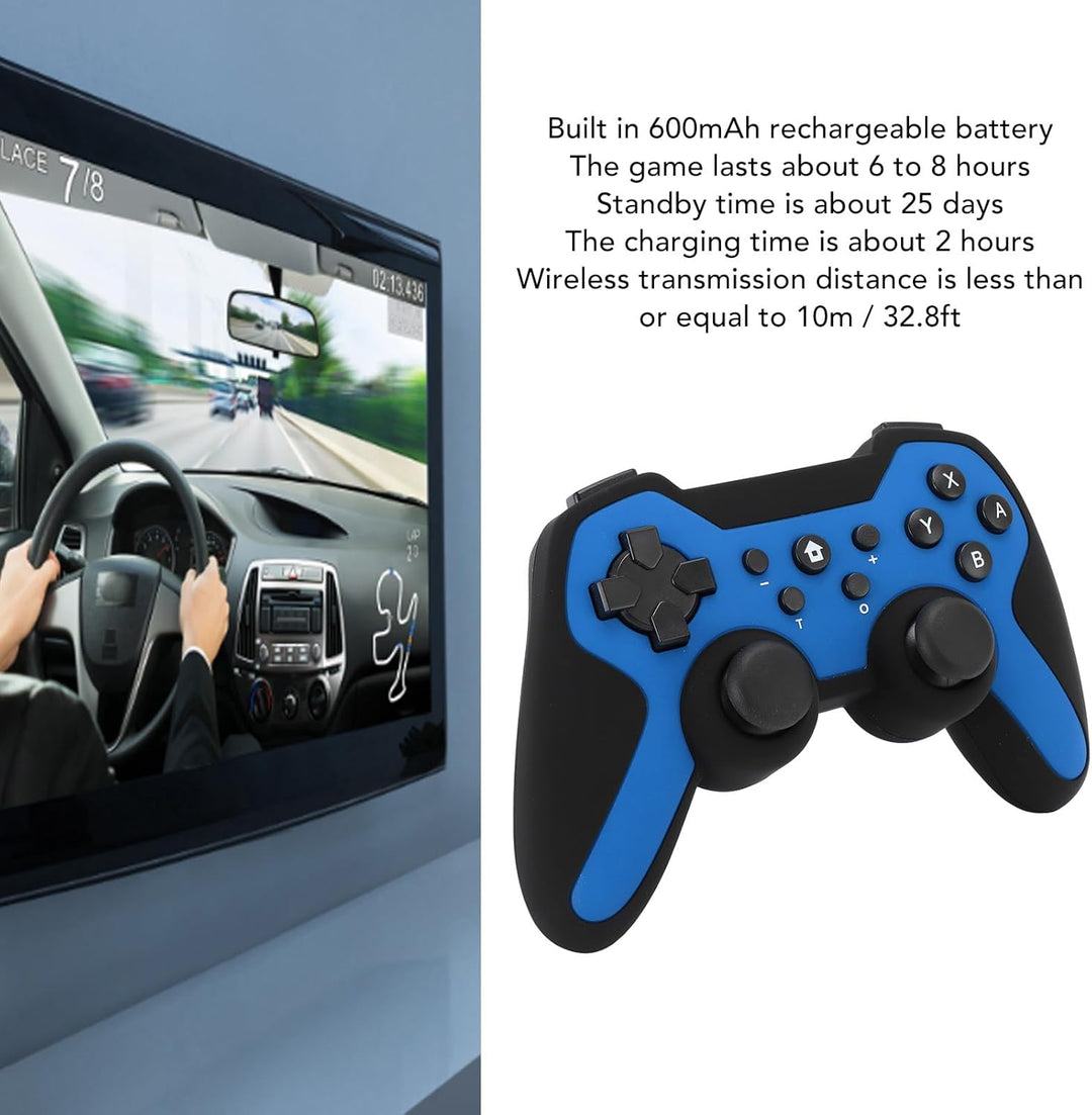 Kabelloser Gaming Controller, Bluetooth Gaming Controller für PC Windows 7/8/10/11, Game Controller,