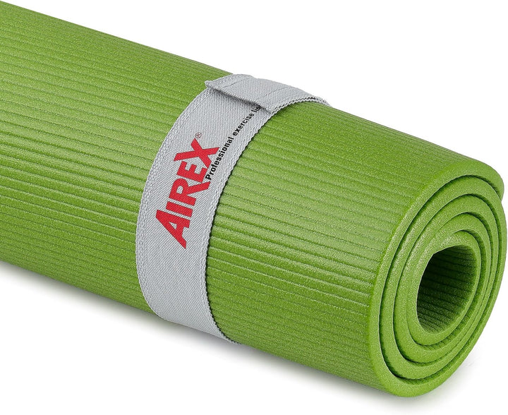 Airex Gymnastikmatte Fitline 180 inkl. Ösen, Turnmatte, Sportmatte, Fitnessmatte Kiwi, Kiwi