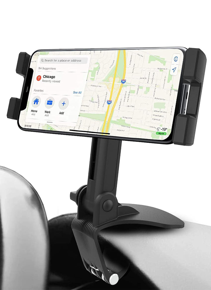 Oilcan KFZ Clip Handyhalter Tablet Autohalterung, Armaturenbrett Sonnenblende Rückspiegel Auto Handy