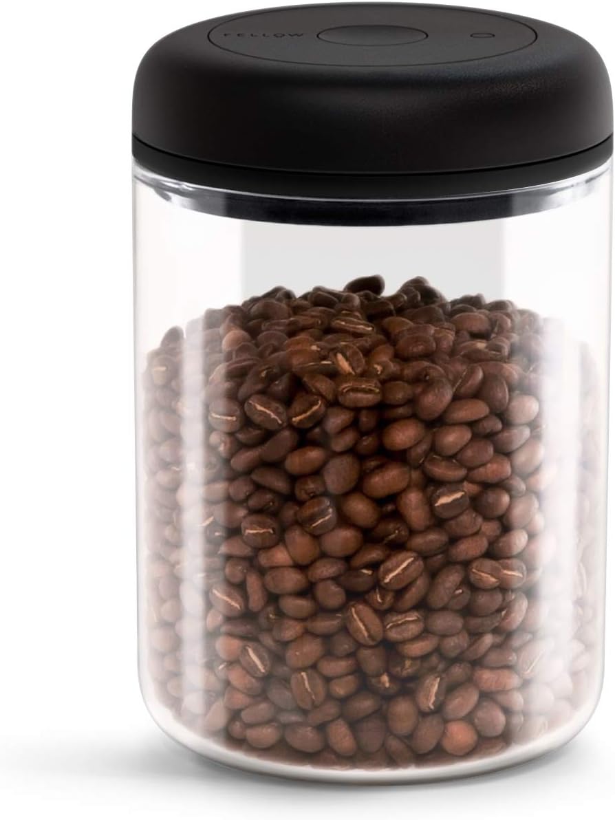 Fellow Vakuumbehälter zur Aufbewahrung von Kaffee und Lebensmitteln, integrierte Vakuumpumpe, hermet