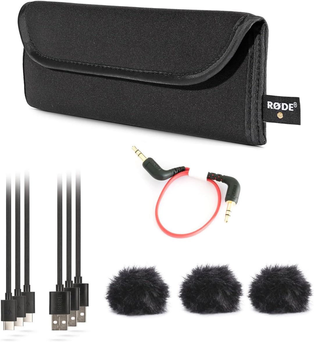 RØDE Wireless GO II Ultrakompaktes Kabelloses Zweikanal-Mikrofonsystem mit eingebauten Mikrofonen, i