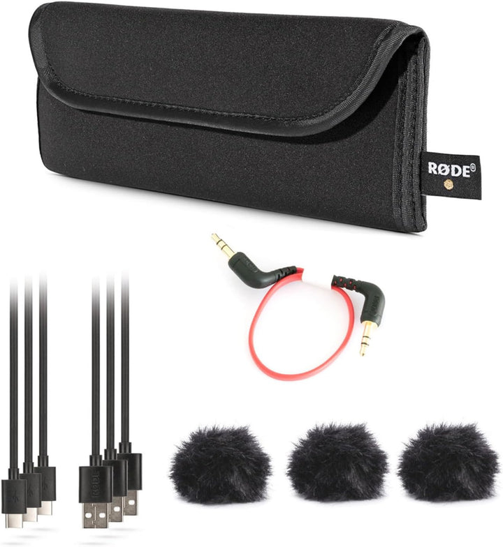RØDE Wireless GO II Ultrakompaktes Kabelloses Zweikanal-Mikrofonsystem mit eingebauten Mikrofonen, i