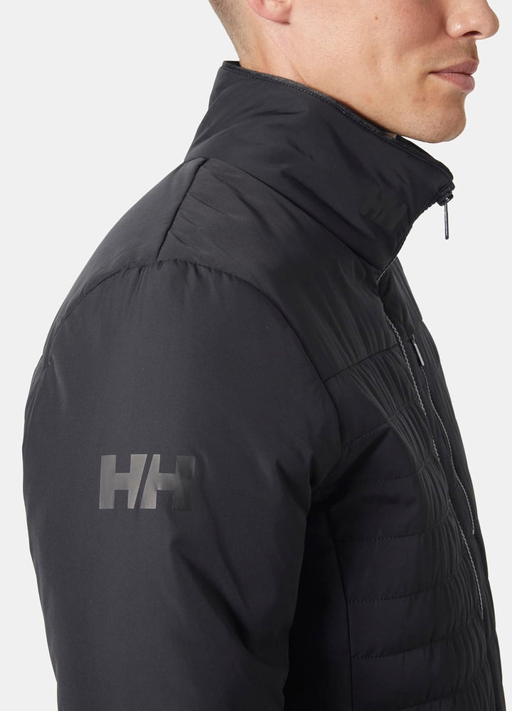 Helly Hansen Herren Crew Isolierte Jacke 2.0 S Ebenholz, S Ebenholz