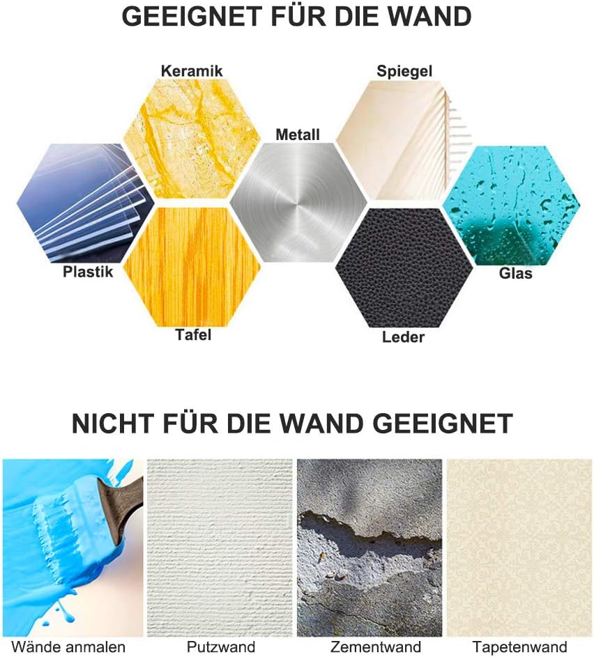 Tuevob 50cm Messerhalter Magnetisch Selbstklebend Messer Magnetleiste Edelstahl Magnet Messer Halter