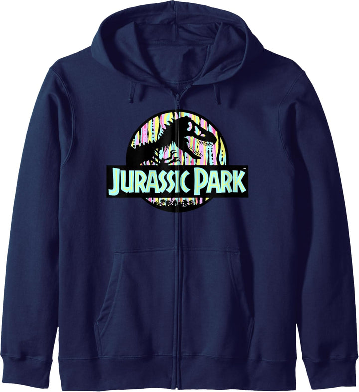 Jurassic Park Paint Classic Logo Kapuzenjacke