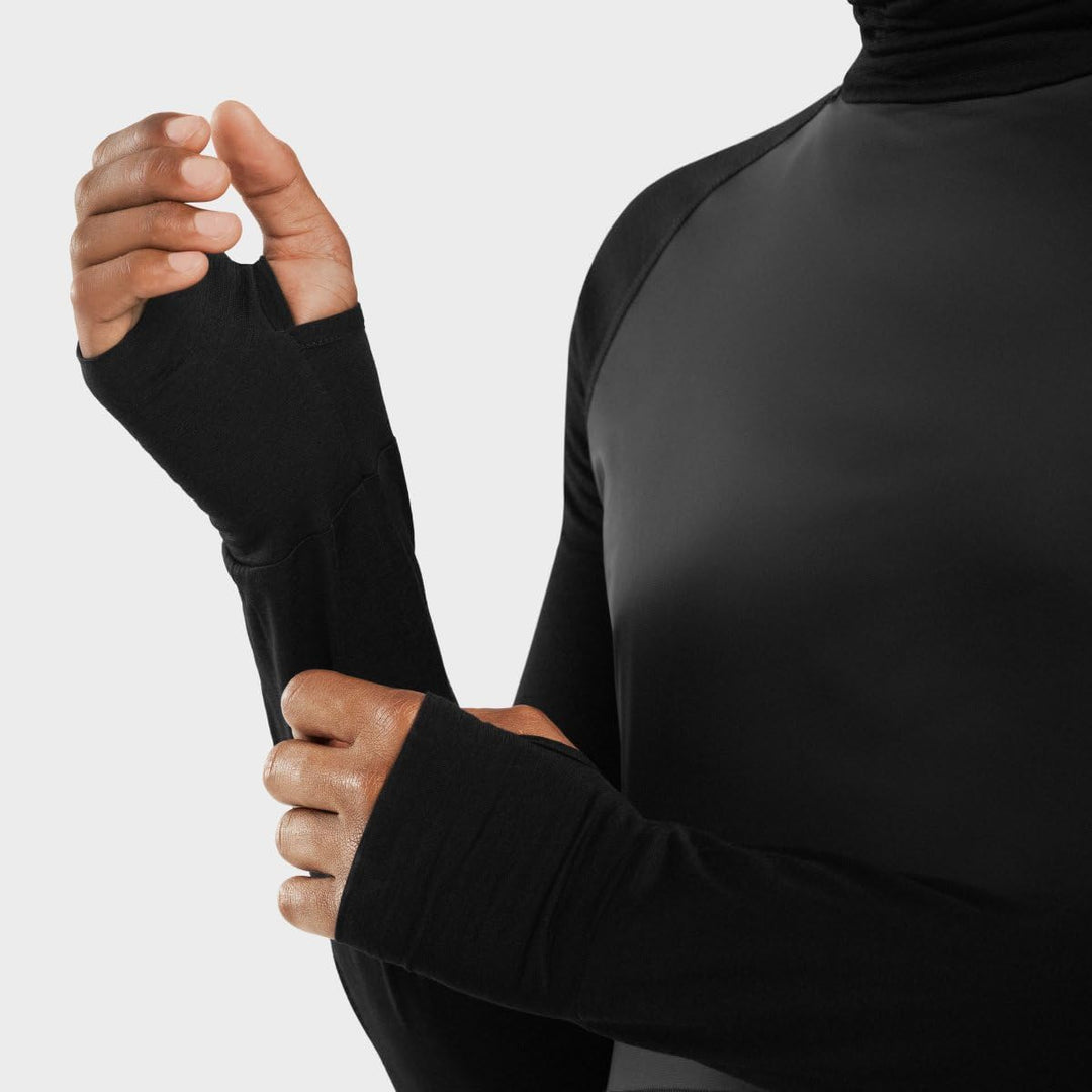 SIROKO - Fahrrad Unterhemd Winter SRX Denali - S-M - Schwarz