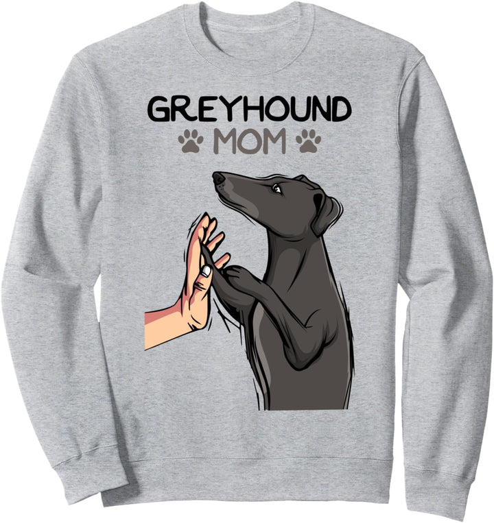 Windhund Greyhound Mom Hunde Frauchen Damen Sweatshirt