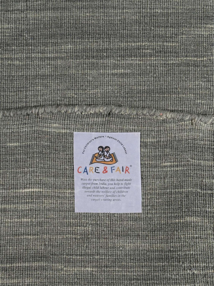 RugVista Handloom Flat, Teppich, Kelim Modern, Ø 250 cm, Rund, Mittlerer Stapel, Wohnzimmer, Esszimm