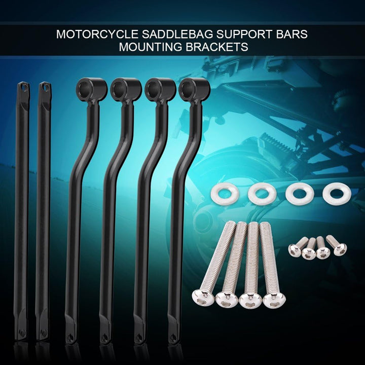 EBTOOLS Satteltaschenhalter-Motorrad Satteltaschenhalterung Ersetzen Satteltaschen Halterung Motorra