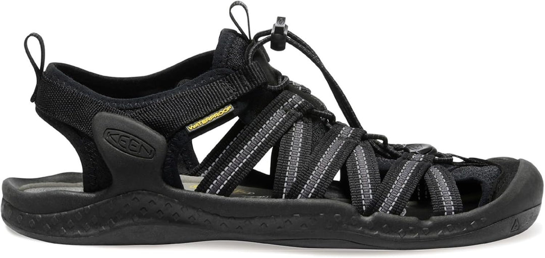 KEEN Herren Drift Creek H2 Sandalen 48 EU Schwarz, 48 EU Schwarz