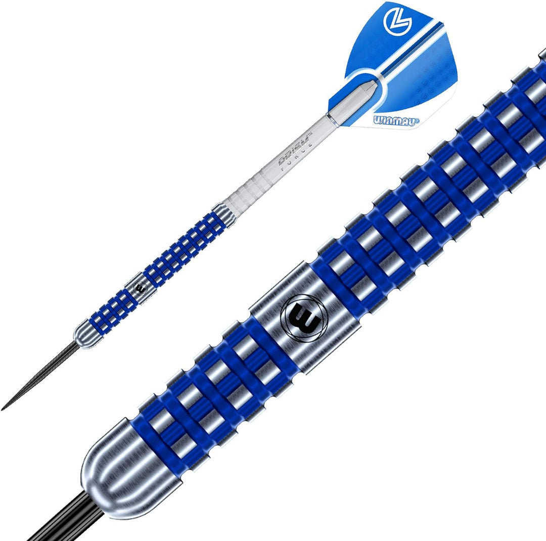 WINMAU Vincent Van Der Voort 25g Profi Wolfram Steeltip Dartpfeile Set mit Flights und Schäfte