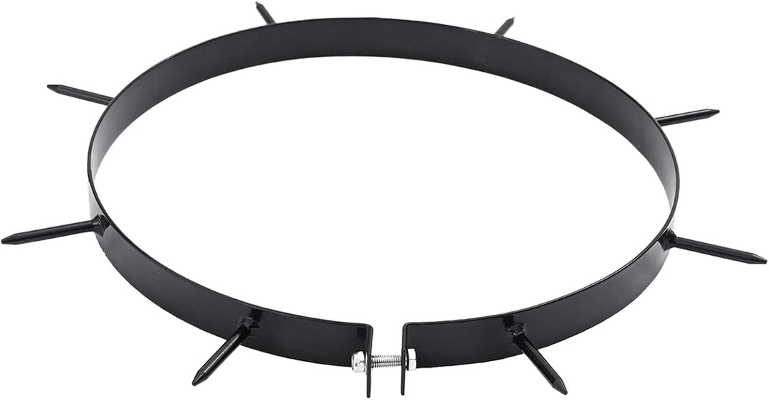 vidaXL Rasen-Aerator-Klemme mit Spikes 5 STK. Ø 30 cm Stahl Ø30 cm, Ø30 cm