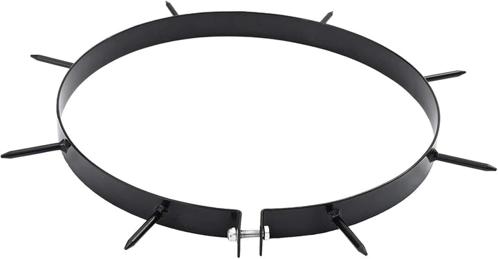 vidaXL Rasen-Aerator-Klemme mit Spikes 5 STK. Ø 30 cm Stahl Ø30 cm, Ø30 cm