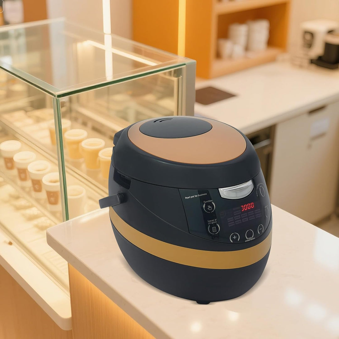 Vollautomatischer Perlentopf 8L 1200W Bubble Tea Maker mit Touchscreen, Antihaftbeschichtung, ideal