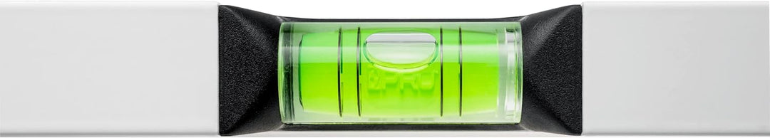 PRO600 Wasserwaage 100cm mit 2% Gefälle - Ergonomischen Profil und ERS+ (Easy Reading System) Präzis