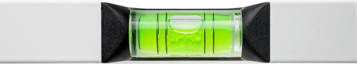 PRO600 Wasserwaage 100cm mit 2% Gefälle - Ergonomischen Profil und ERS+ (Easy Reading System) Präzis