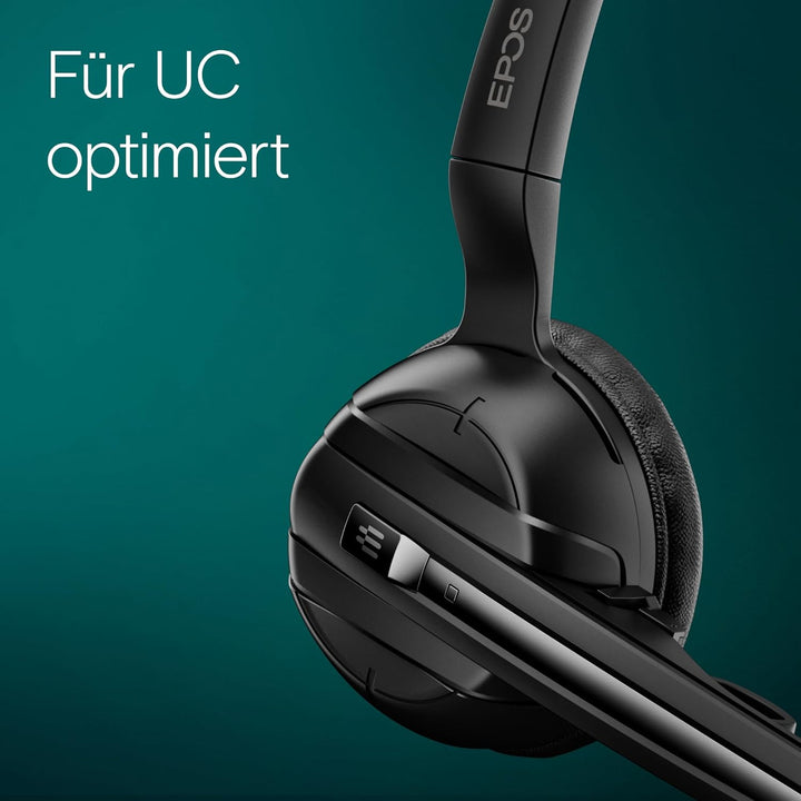 EPOS Impact D 10 USB ML - EU II - Einseitiges Wireless DECT Headset, UC-Optimiert, Geräuschunterdrüc
