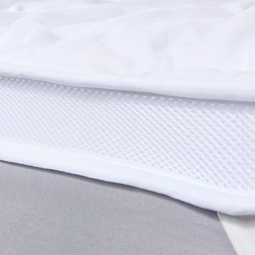 aqua-textil Ambiente Unterbett 90 x 200 cm weiss Mikrofaser Matratzenauflage Hohlfaser Füllung Aufla