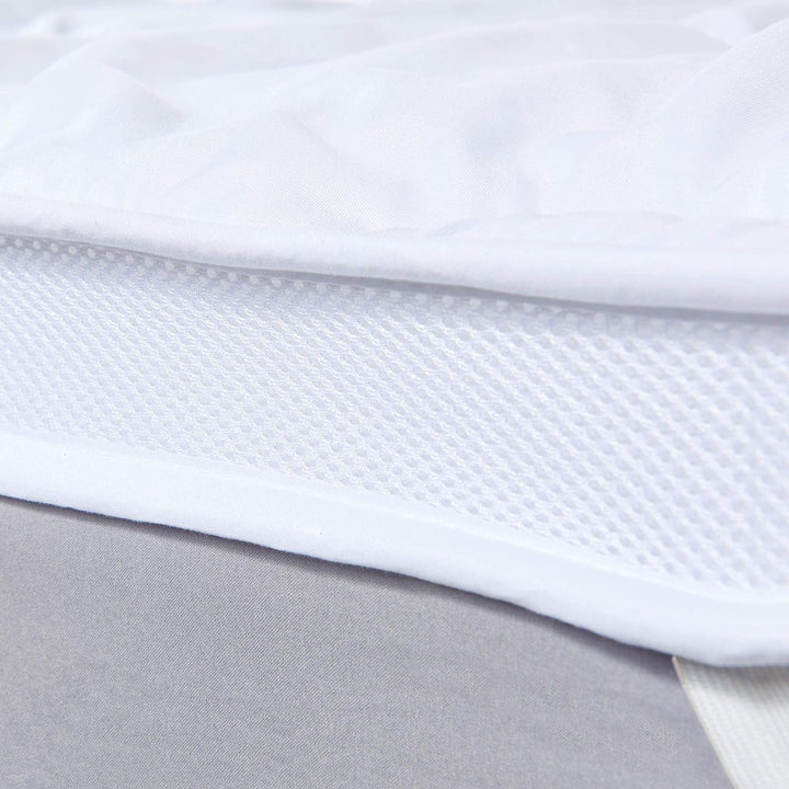aqua-textil Ambiente Unterbett 90 x 200 cm weiss Mikrofaser Matratzenauflage Hohlfaser Füllung Aufla