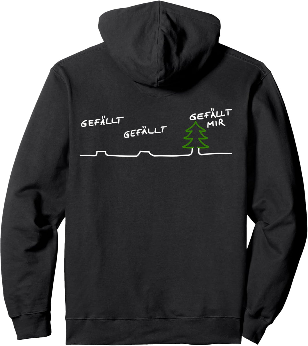 Baum Wald Natur Klimawandel Klimaerwärmung Umweltschutz Pullover Hoodie
