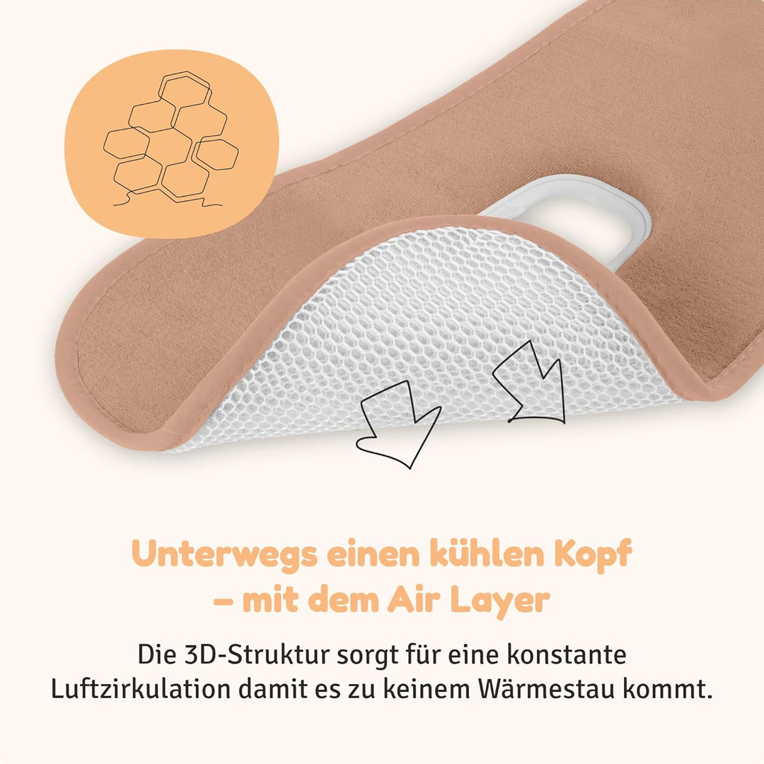 Aeromoov - Baby Sitzauflage Air Layer - Einlage Für Autositz oder Kinderwagen - Gruppe 1 - Antischwi